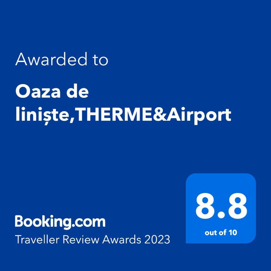 Oaza De Liniste,Therme&Airport Corbeanca المظهر الخارجي الصورة